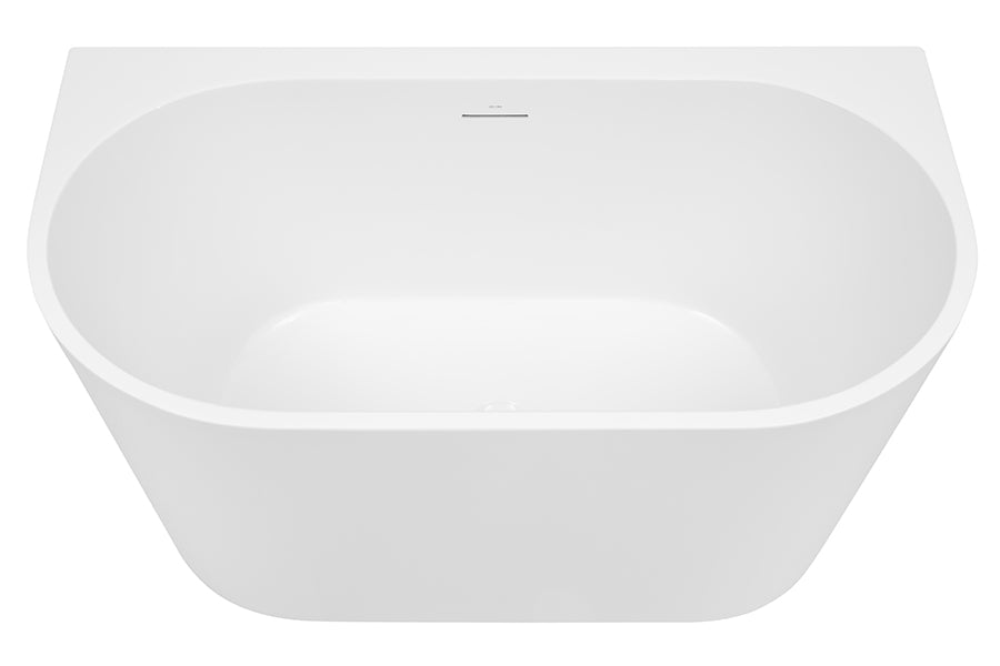 Alegra 1400 Back-To-Wall Freestanding Bath