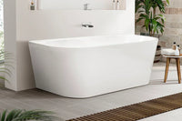 Alegra 1500 Back-To-Wall Freestanding Bath