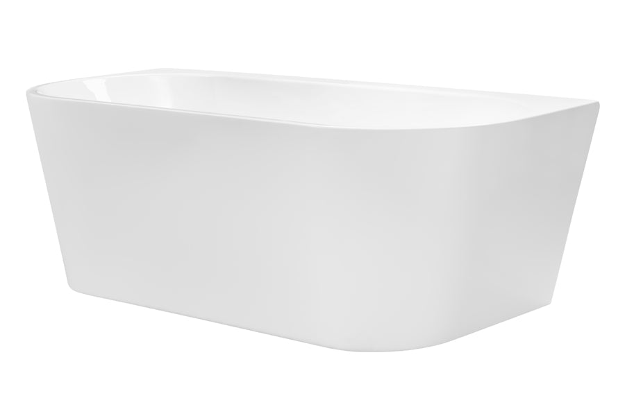 Alegra 1500 Back-To-Wall Freestanding Bath