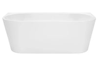 Alegra 1500 Back-To-Wall Freestanding Bath
