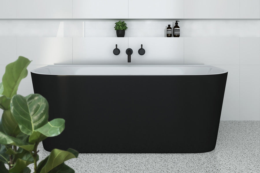Alegra 1700 Back-To-Wall Freestanding Bath