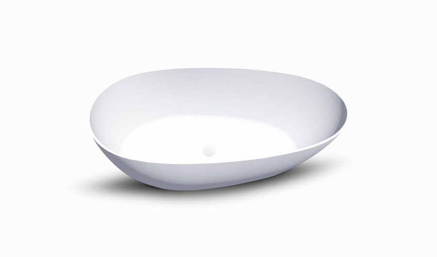 Alice VX03 1700 Freestanding Egg-Shaped Stone Bath