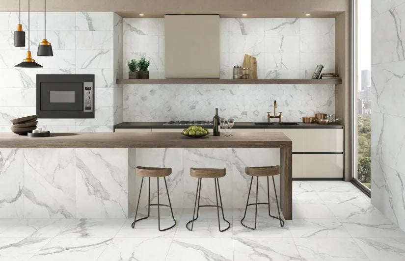 Lamia AntiqueStone Marble Look - Bianco