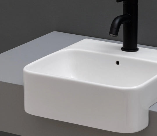 Apartment 45 Semi-Recessed Basin