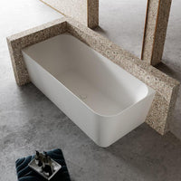 Ashton Corner Back To Wall Freestanding Bath