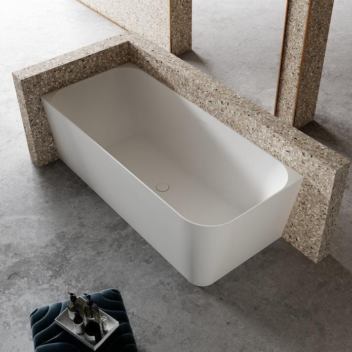 Ashton Corner Back To Wall Freestanding Bath