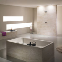 Asymmetric Duo Built in Bathtub