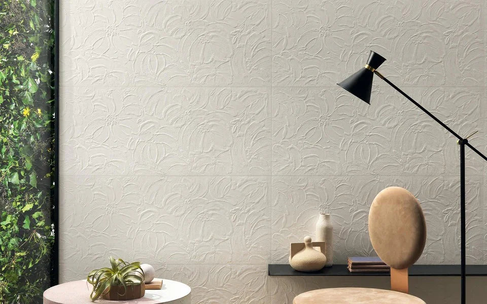 3D Wall Plaster Bloom Tile