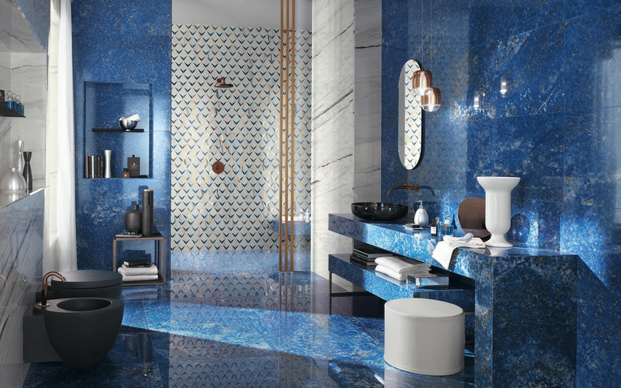 Marvel Dream Ultramarine Mable Look Tile