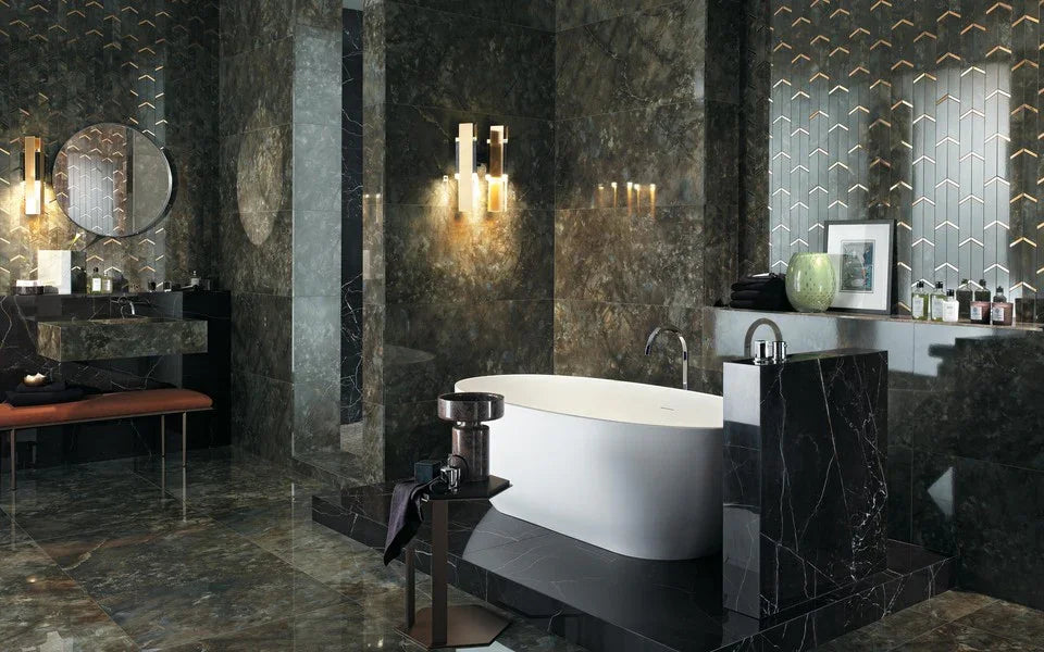 Marvel Dream Brazil Green Mable Look Tile