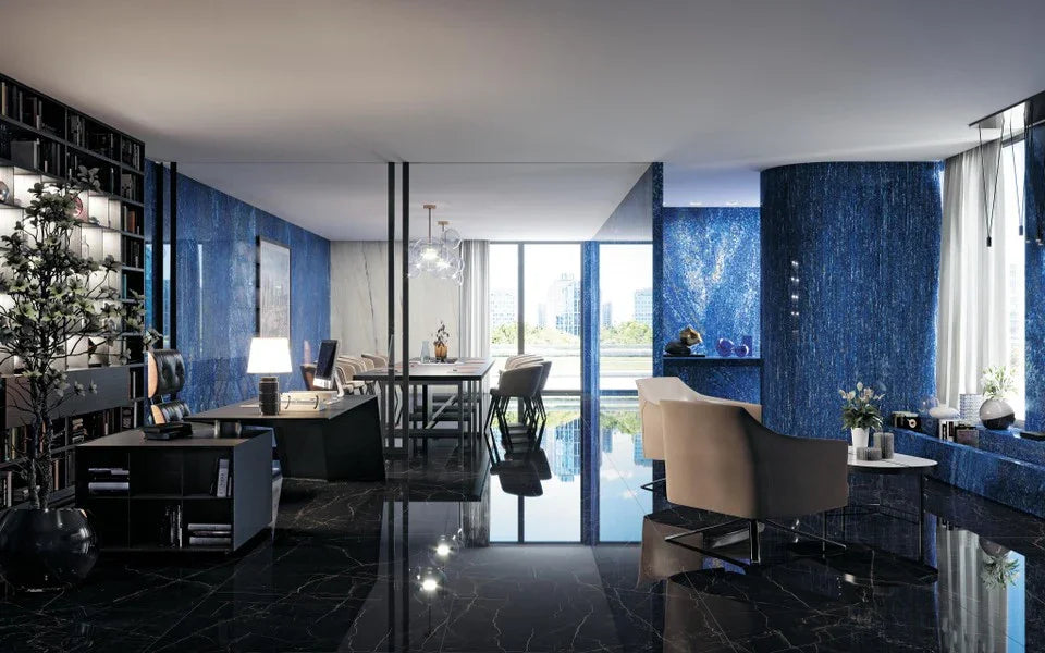 Marvel Dream Atlantis Black Mable Look Tile