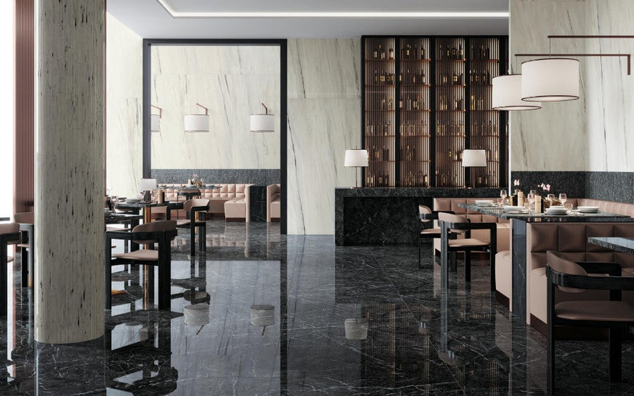 Marvel Dream Grigio Intenso Mable Look Tile