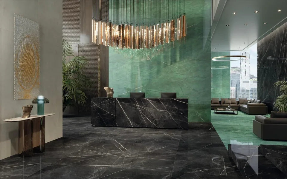 Marvel Gala Exotic Green Mable Look Tile