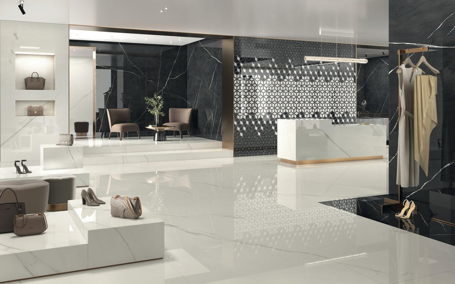 Marvel Meraviglia Calacatta Meraviglia Mable Look Tile