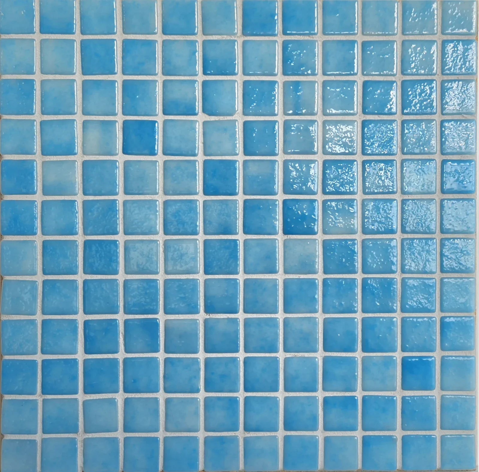 Baby Blue Pool Mosayic