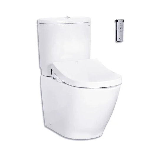Basic+ Back to Wall Close Coupled Toilet with S7 Washlet