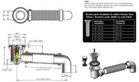 40mm Pop Down Bath Waste with Connector