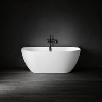 Bianca Back To Wall Stone Bath