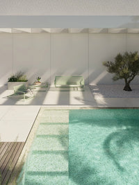 Aquarelle Blots Mosaic Pool Tile