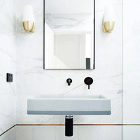 Box Basin Two Tone - Wall Hung