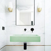 Box Basin Two Tone - Wall Hung