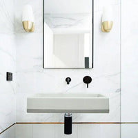 Box Basin Two Tone - Wall Hung