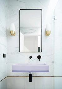 Box Basin Two Tone - Wall Hung