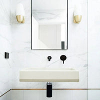 Box Basin Two Tone - Wall Hung