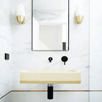 Box Basin Two Tone - Wall Hung