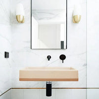 Box Basin Two Tone - Wall Hung