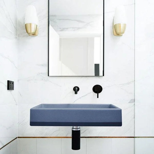 Box Basin Two Tone - Wall Hung