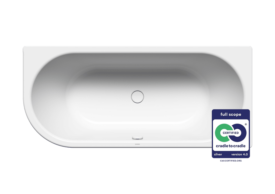 Centro Duo 1 Left Built in Bathtub