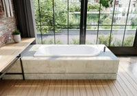 Centro Duo 1 Right Built in Bathtub