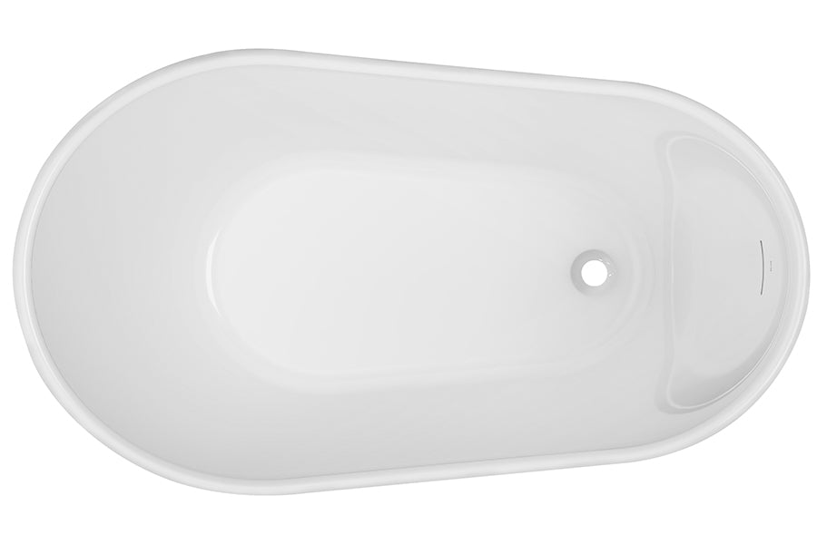 Cosmo 1300 Freestanding Bath with Integrated Overflow