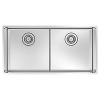 Boutique Piazza Double Bowl Sink