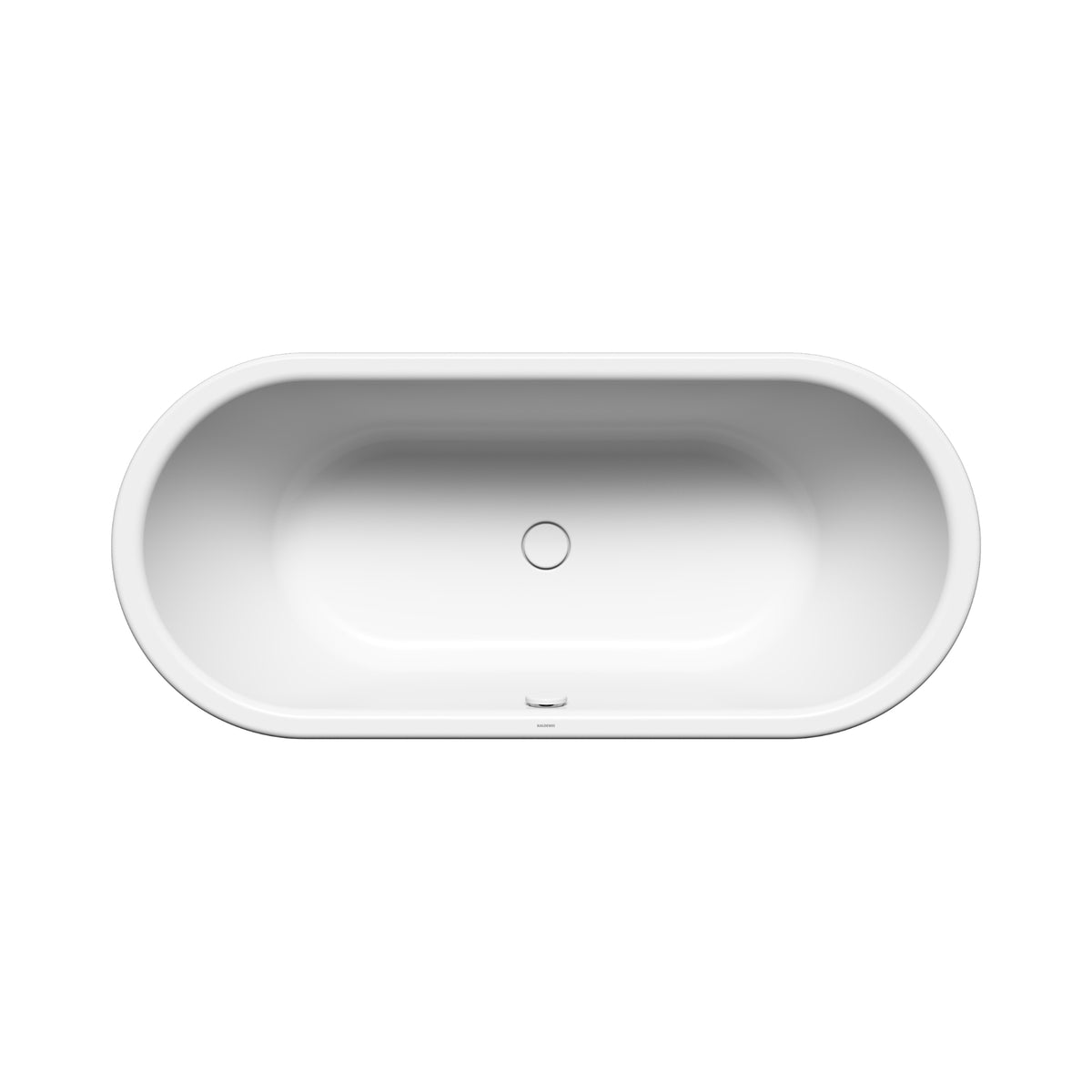 Centro Duo Oval Built in Bathtub