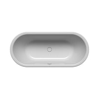 Centro Duo Oval Built in Bathtub