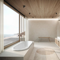 Centro Duo Oval Built in Bathtub