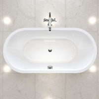 Classic Duo Oval Built in Bathtub