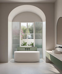 Cleo 100 Fluted freestanding bath No overflow