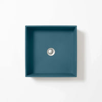 Baly Square Concrete Vessel Basin