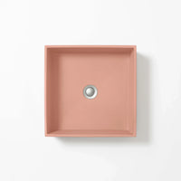 Baly Square Concrete Vessel Basin