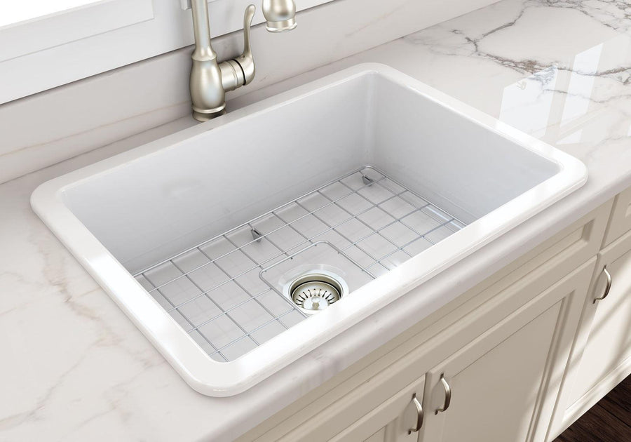 Cuisine 68 X 48 Inset / Undermount Fine Fireclay Sink