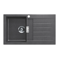 Signus Stone Single Bowl & Drainer Sink