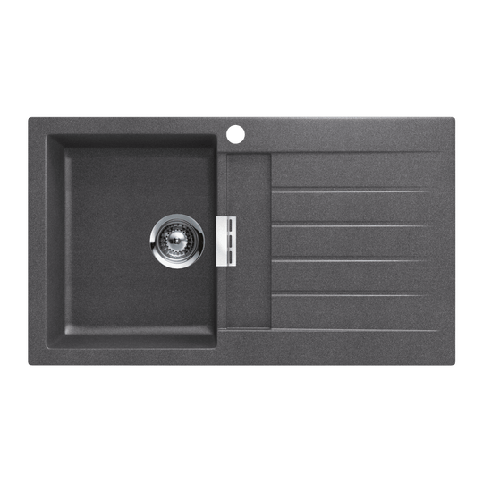 Signus Stone Single Bowl & Drainer Sink