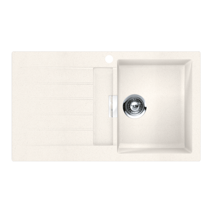 Signus Polaris Single Bowl & Drainer Sink