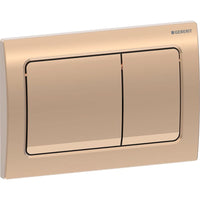 Alpha25 Square Mechanical Dual Flush Button
