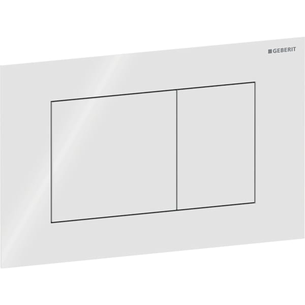 Geberit Sigma40 Square Mechanical Dual Flush Buttons