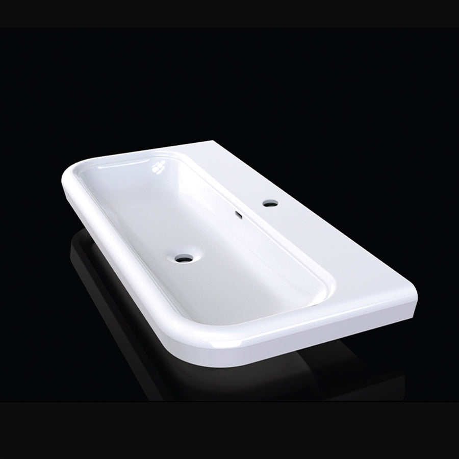Lario 100 Solo Inset Basin