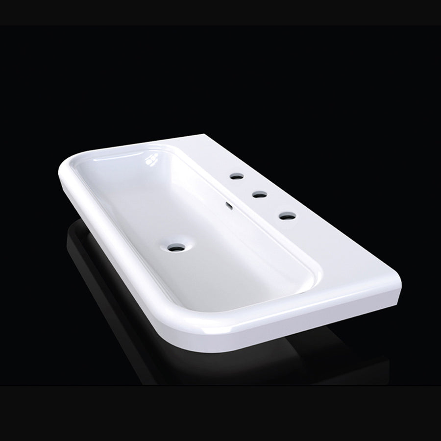 Lario 100 Solo Inset Basin